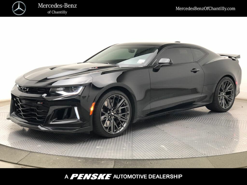 generación a partir de 2015 versión a partir de 2017 con abreviado Chevrolet Camaro Coupe zl1 negros 6
